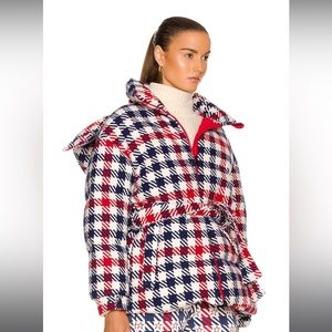 Perfect Moment Star Gingham Poly Wool Jacket